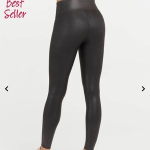Spanx faux leather leggings